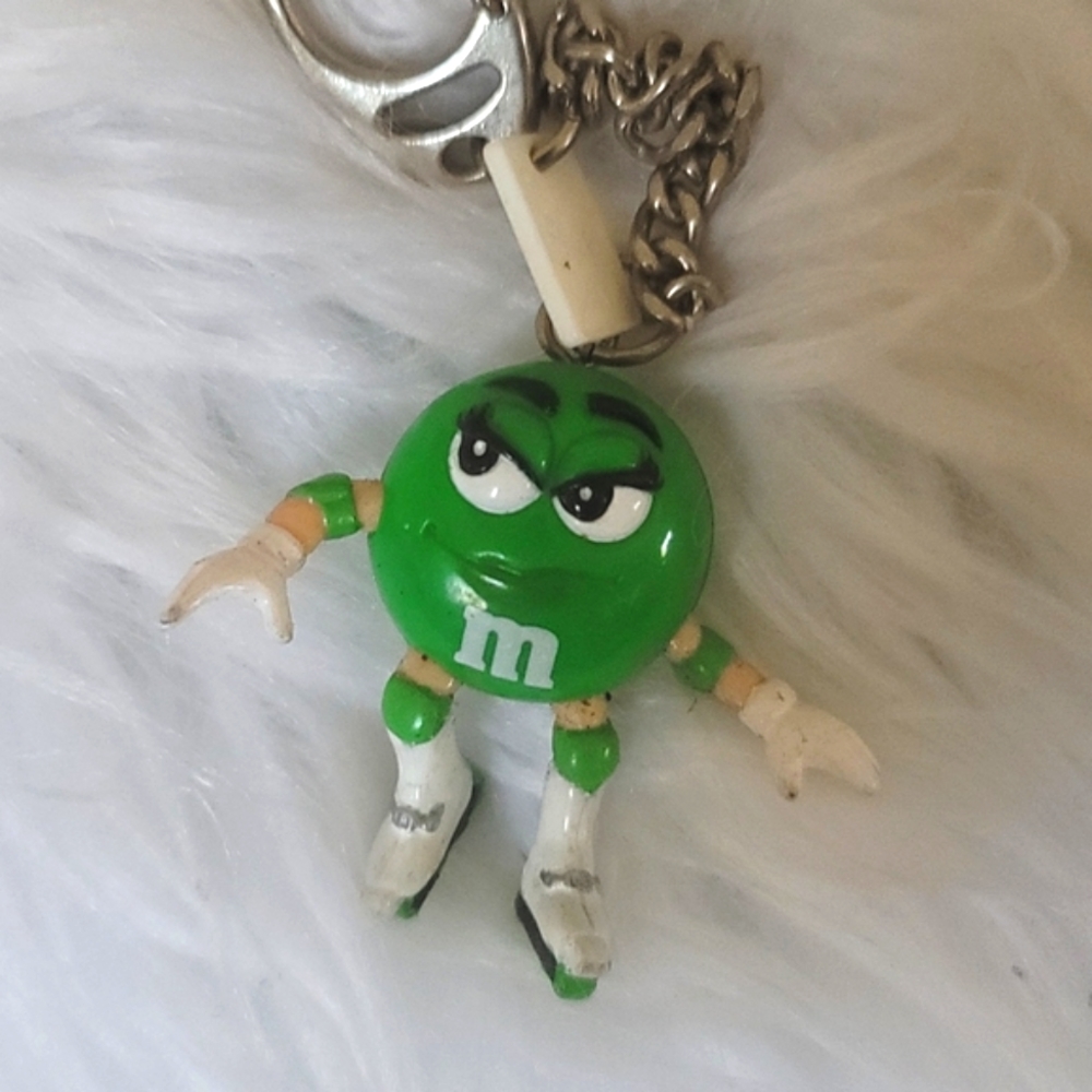 Ms Green M&M's Key Chain